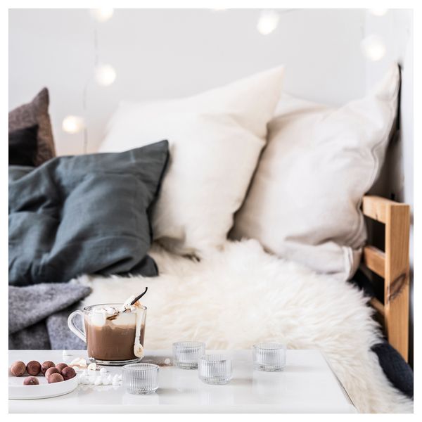 Свеча греющая ароматическая IKEA GLASBJÖRK 405.336.28 - схема-чертеж с размерами