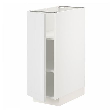 METOD Напольный шкаф с полками - белый/Stensund белый 30x60 см
