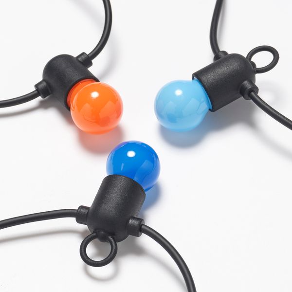 Гирлянда, 12 светодиодов, с батарейным питанием, для сада разноцветный IKEA SOLVINDEN 205.931.85 - фото 2