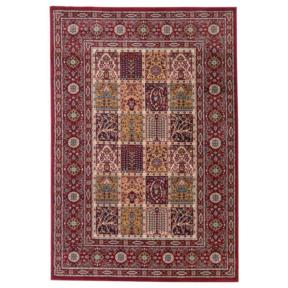 Ковер, короткий ворс ВАЛЬБИ РУТА, разноцветный - фото 1