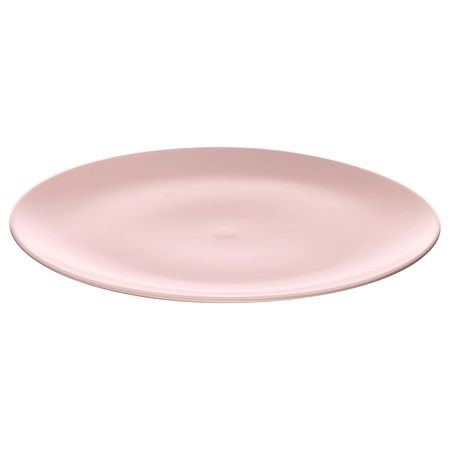 Тарелка, светло-розовый 26 см IKEA DINERA ДИНЕРА 104.114.78