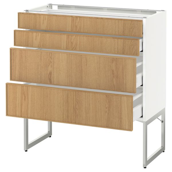 IKEA, вид спереди - схема-чертеж с размерами