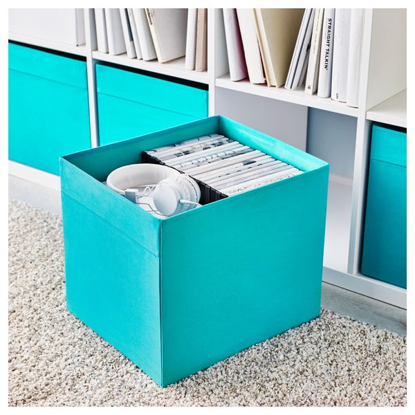 Коробка ДРЁНА, синий (33x38x33 см) - фото 2