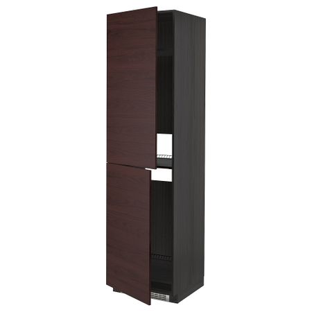 Высокий шкаф для холодильник, морозильник, 60x60x220 cm IKEA METOD МЕТОД 893.350.90