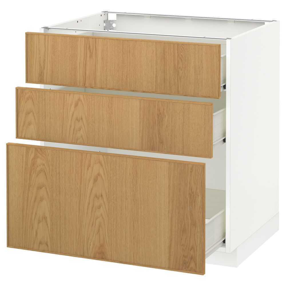 IKEA, вид спереди - схема-чертеж с размерами