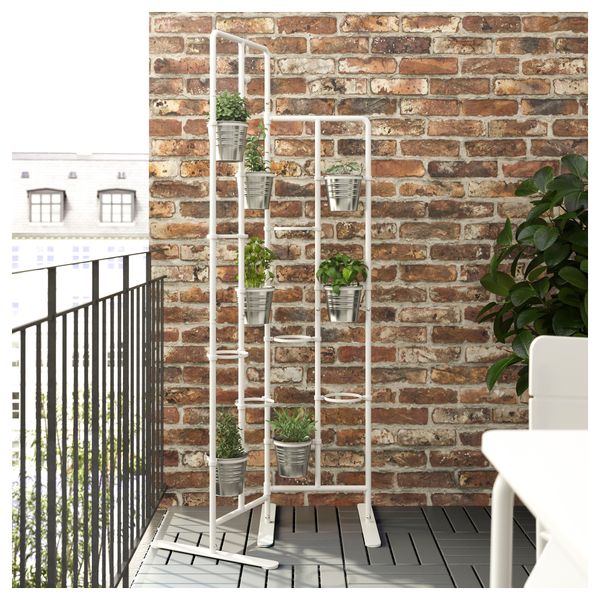 Пьедестал для цветов СОККЕР, д/дома/улицы, белый (162 см) - фото 3