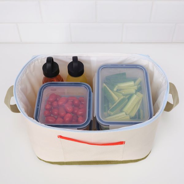 Сумка-холодильник IKEA SOMMARDRÖM СОММАРДРЁМ 704.894.45 - схема-чертеж с размерами