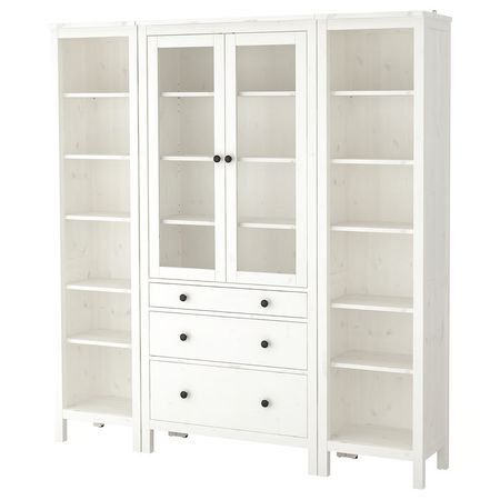 HEMNES Комб для хран с дверц/ящ