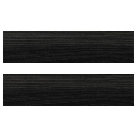 Фронтальная панель ящика, под дерево черный 40x10 см IKEA ТИНГСРИД 903.672.97