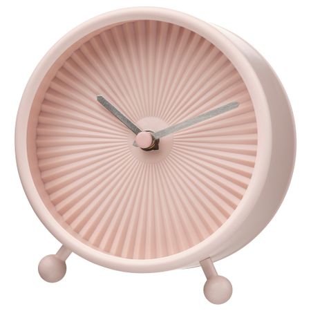Настольные часы, бледно-розовый, 11 см IKEA SNOFSA 405.113.82