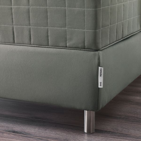 Реечное основание матраса, 90x200 см, темно-серый IKEA ESPEVÄR 591.327.15 - схема-чертеж с размерами