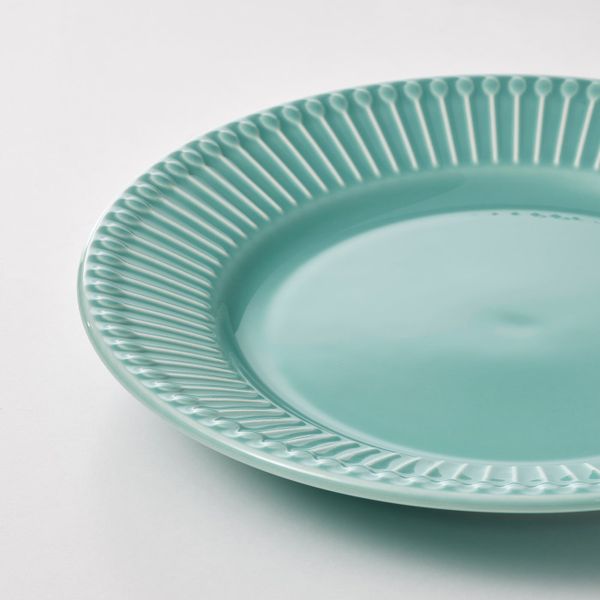 Тарелка десертная, бирюзовый 21 см IKEA STRIMMIG СТРИММИГ 804.862.86 - фото 3