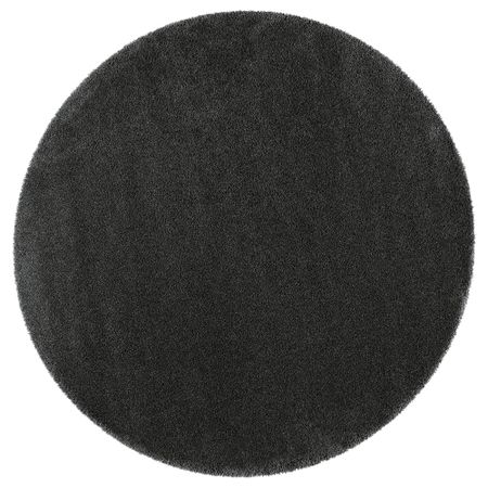 Ковер, длинный ворс ОДУМ, темно-серый
