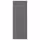VOXTORP Дверь - темно-серый 30x80 см