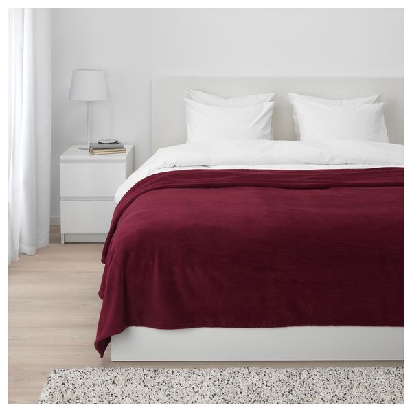 Покрывало ТРАТТВИВА, темно-красный - фото 1