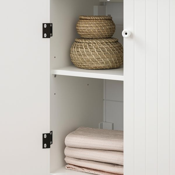 IKEA в интерьере ванной - схема-чертеж с размерами