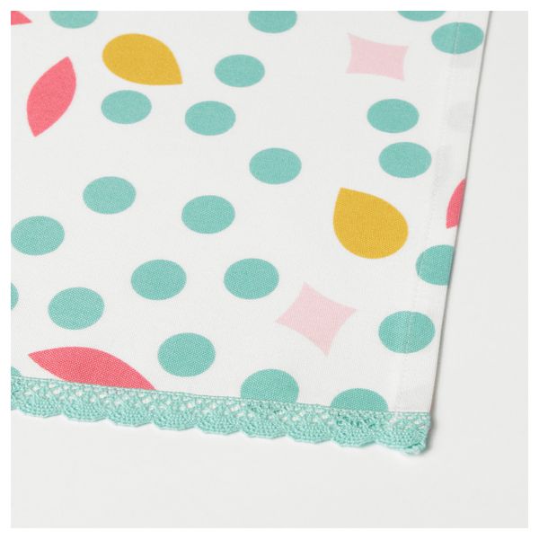 Полотенце кухонное УДДИГ, светло-розовый, точечный (50x70 см) - фото 4