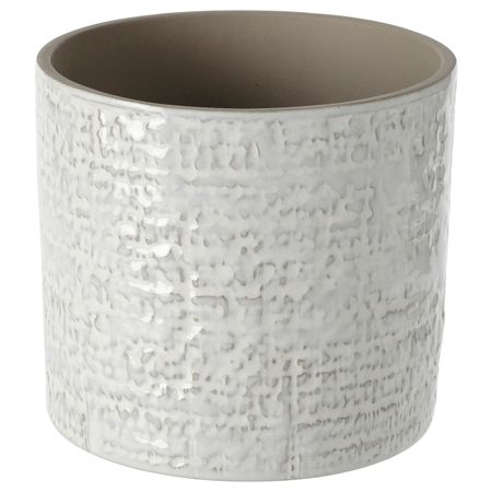 Кашпо, для дома, улицы белый 12 см IKEA CHIAFRÖN ЧИАФРЁН 504.758.40