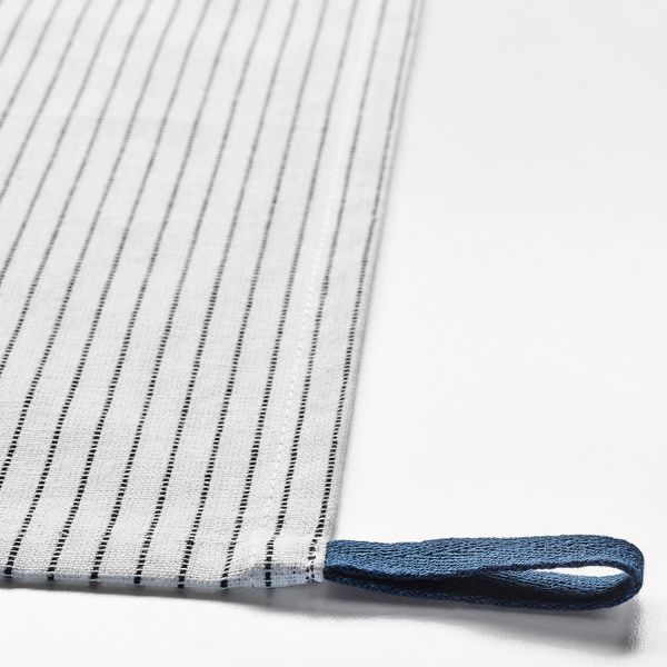 Салфетка, белый, черный 33x33 см IKEA GRUPPERA ГРУППЕРА 204.158.95 - фото 2