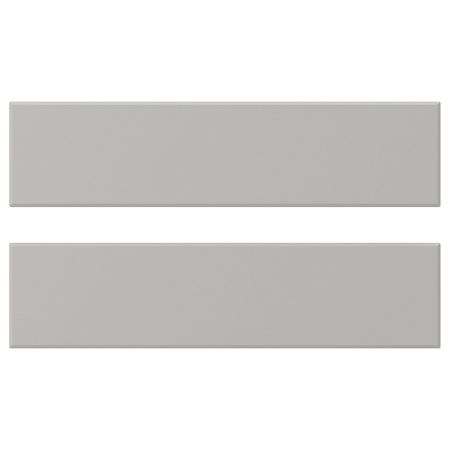 Фронтальная панель ящика, светло-серый 40x10 см IKEA LERHYTTAN ЛЕРХЮТТАН 204.615.66