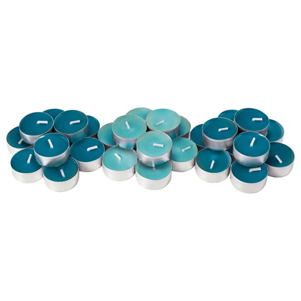 Свеча греющая ароматическая СИНЛИГ, бирюзовый морской бриз, бирюзовый - фото 1