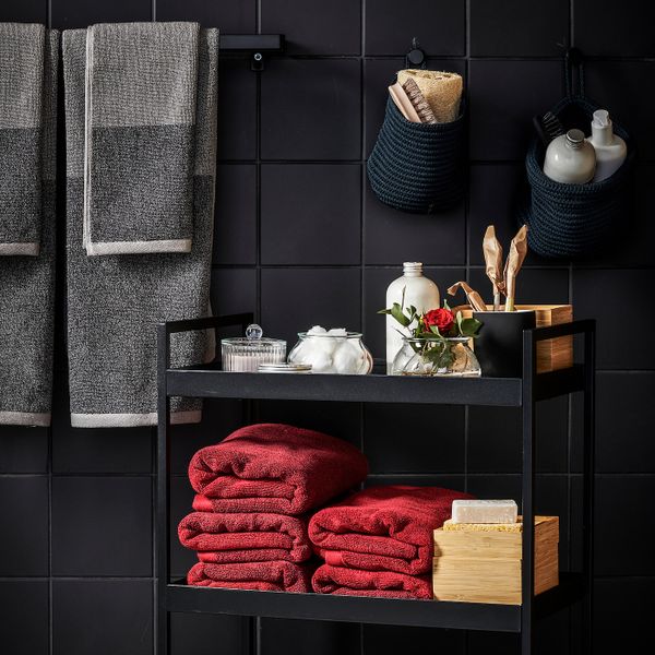 IKEA в интерьере ванной - схема-чертеж с размерами