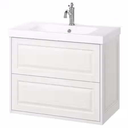 TÄNNFORSEN ТАННФОРСЕН / ORRSJÖN ОРРШЁН Шкаф с ящиками/раковина/смеситель