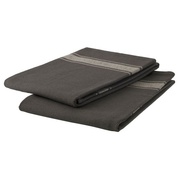 Полотенце кухонное ВАРДАГЕН, черный (50x70 см) - фото 3