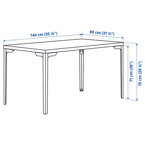 SKÅLSTA СКОЛСТА Стол и 4 стула - фото 5