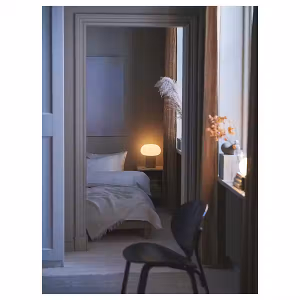 SOLHETTA СОЛХЕТТА Светодиодная лампочка E27 470 лм - схема-чертеж с размерами