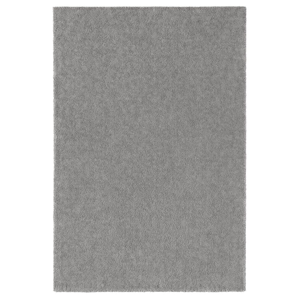 Ковер, короткий ворс, классический серый 200x300 см IKEA STOENSE СТОЭНСЕ 204.268.27 - фото 1