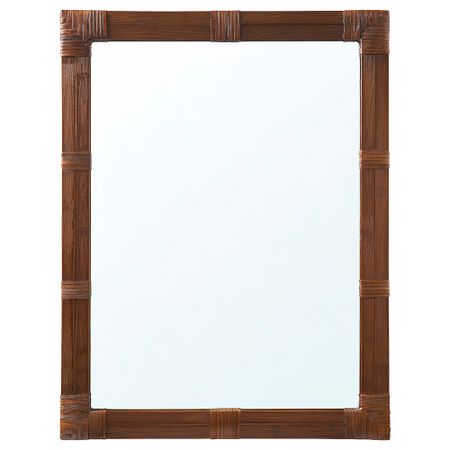 Зеркало, коричневый, 47x62 см IKEA KLIBBAL 705.733.78