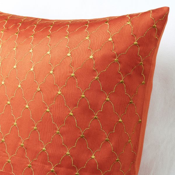 Чехол на подушку, ришелье оранжевый 50x50 см IKEA LJUVARE ЛЬЮВАРЕ 604.921.08 - фото 4