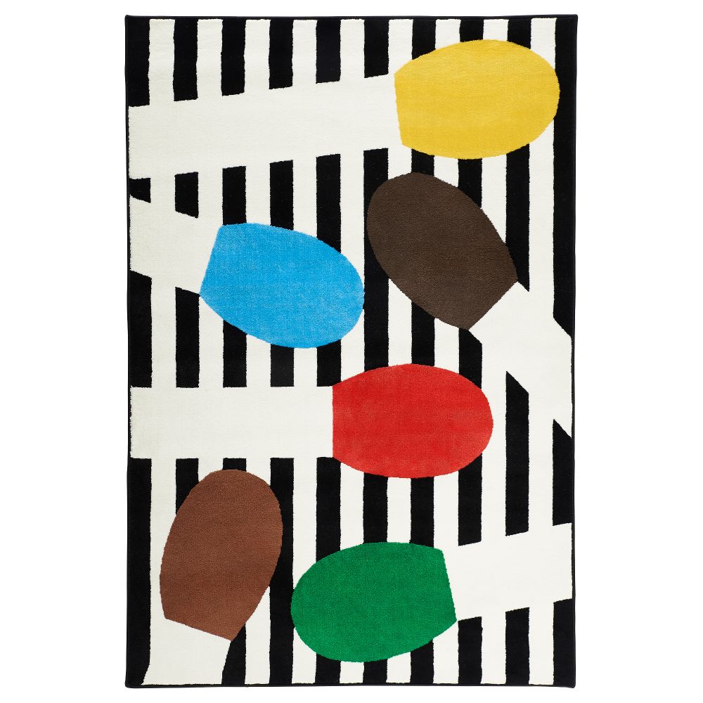 Ковер, короткий ворс ОНСКЕДРОМ, разноцветный (133x195 см) - фото 1