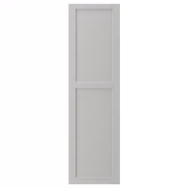 LERHYTTAN Дверь - светло-серый 40x140 см - фото 1