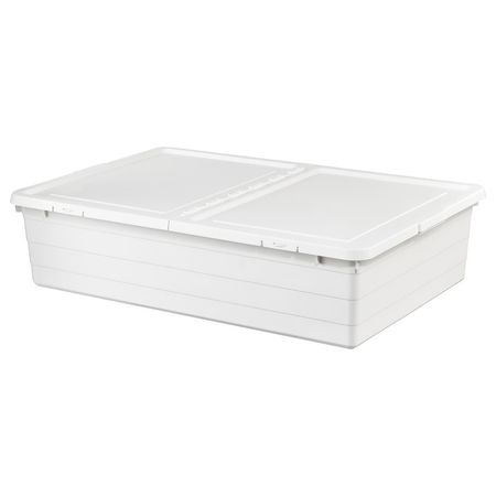 SOCKERBIT Контейнер с крышкой - белый 50x77x19 см
