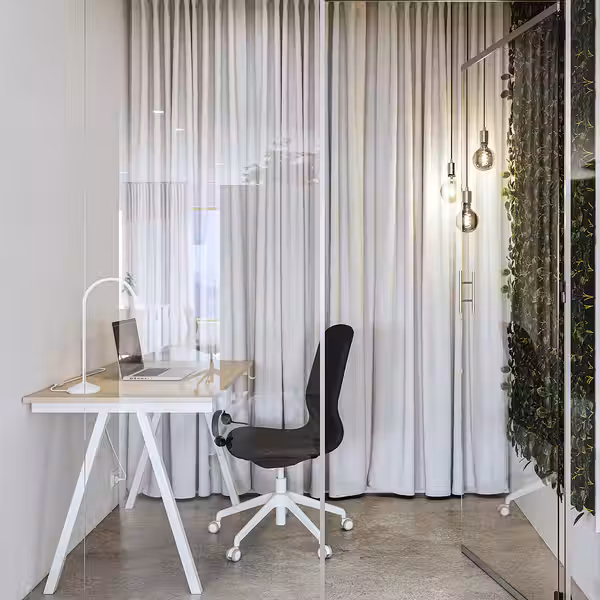 TROTTEN Письменный стол - бежевый/белый 140x80 см - фото 6