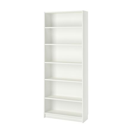 Стеллаж, белый 80x28x202 см IKEA BILLY БИЛЛИ 303.131.13