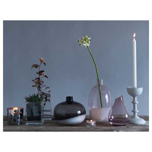 Ваза РЕКТАНГЕЛЬ, прозрачное стекло (14 см) - фото 4