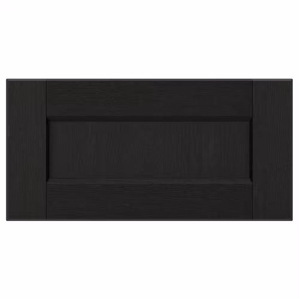 LERHYTTAN Фронтальная панель ящика - черная морилка 40x20 см - фото 1