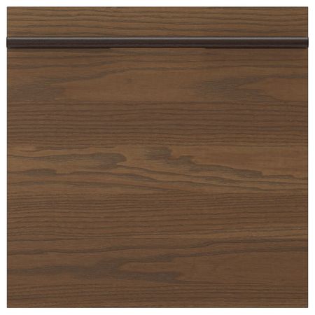 STENSTA Фронтальная панель ящика - темно-коричневый ясеневый шпон 40x40 см