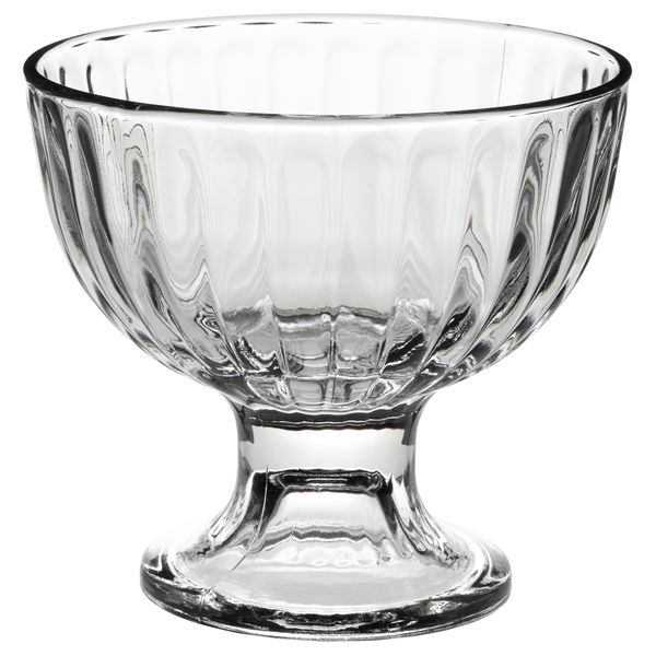 Миска десертная ДИСТРИКТ, прозрачное стекло (11 см) - схема-чертеж с размерами