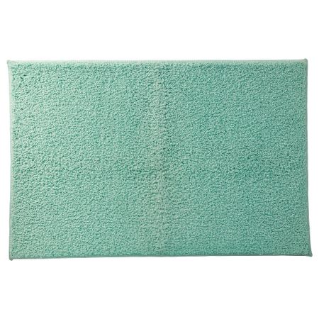 Коврик для ванной ГРОШЁН, зелено-синий (65x100 см)