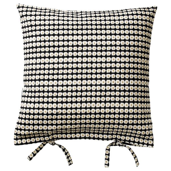 Чехол на подушку СОММАР 2017, белый/черный, бежевый (50x50 см) - фото 2