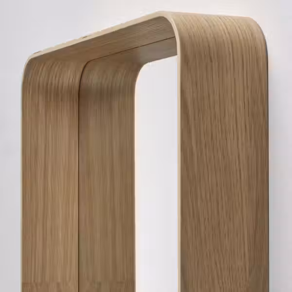 DVÄRGSYREN ДВЭРГСЮРЕН Зеркало - дубовый шпон 28x37 см - фото 5