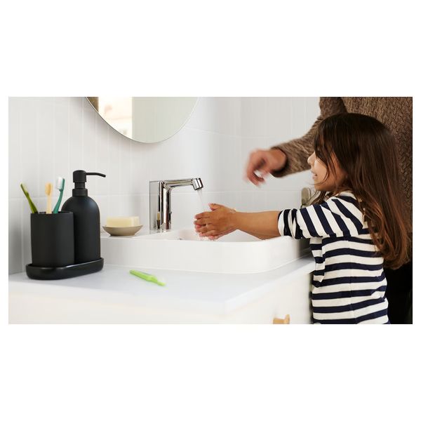 IKEA в интерьере ванной - схема-чертеж с размерами