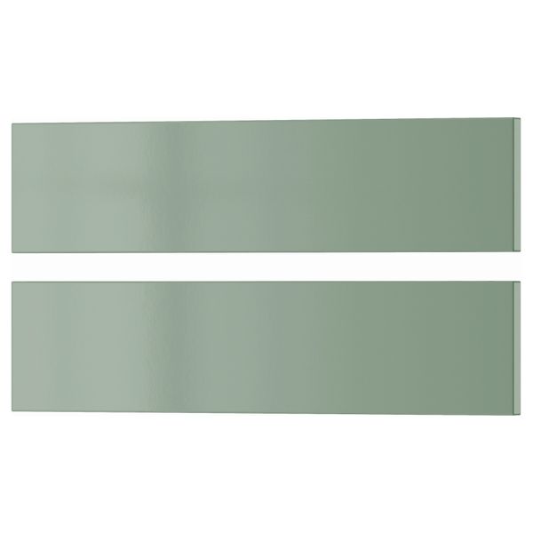 Фронтальная панель ящика КАЛЛАРП, глянцевый светло-зеленый - фото 1