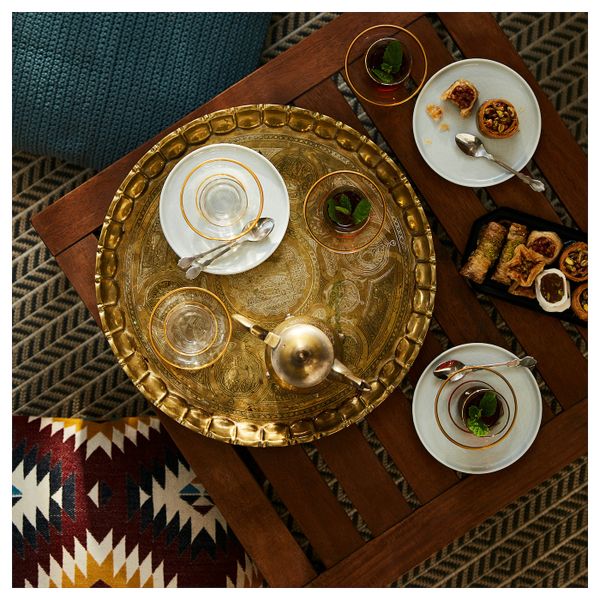 Стол, табурет секция, садовый, коричневая морилка 63x63 см IKEA ÄPPLARÖ ЭПЛАРО 503.763.50 - фото 3