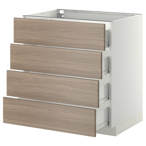 IKEA, вид спереди - схема-чертеж с размерами