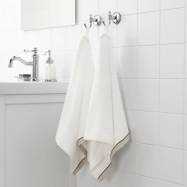 Полотенце, белый 50x100 см IKEA VIKFJÄRD ВИКФЬЕРД 204.052.07 - фото 2